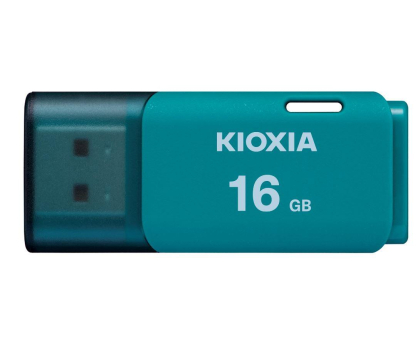 PenDrive KIOXIA 16GB Hayabusa U202 USB 2.0 aqua